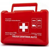 Trusa medicala auto, certificată, Roll Fast, valabilitate 5 ani