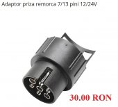 Adaptor priză remorcă auto 7/13 pini