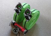 Kit complet furtunuri Pista 100 m Mamba Verde